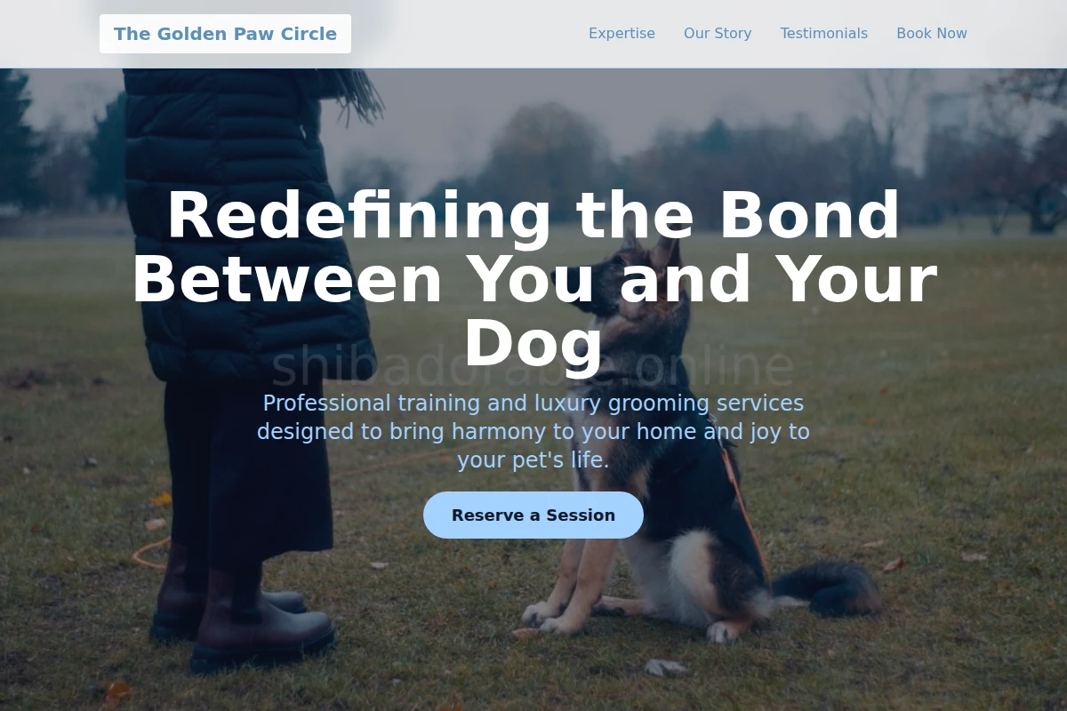 Groom Dog Training