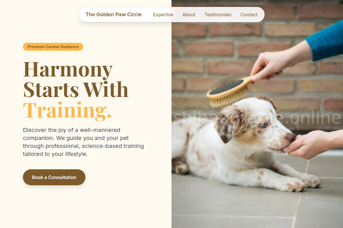 Hub Dog Training