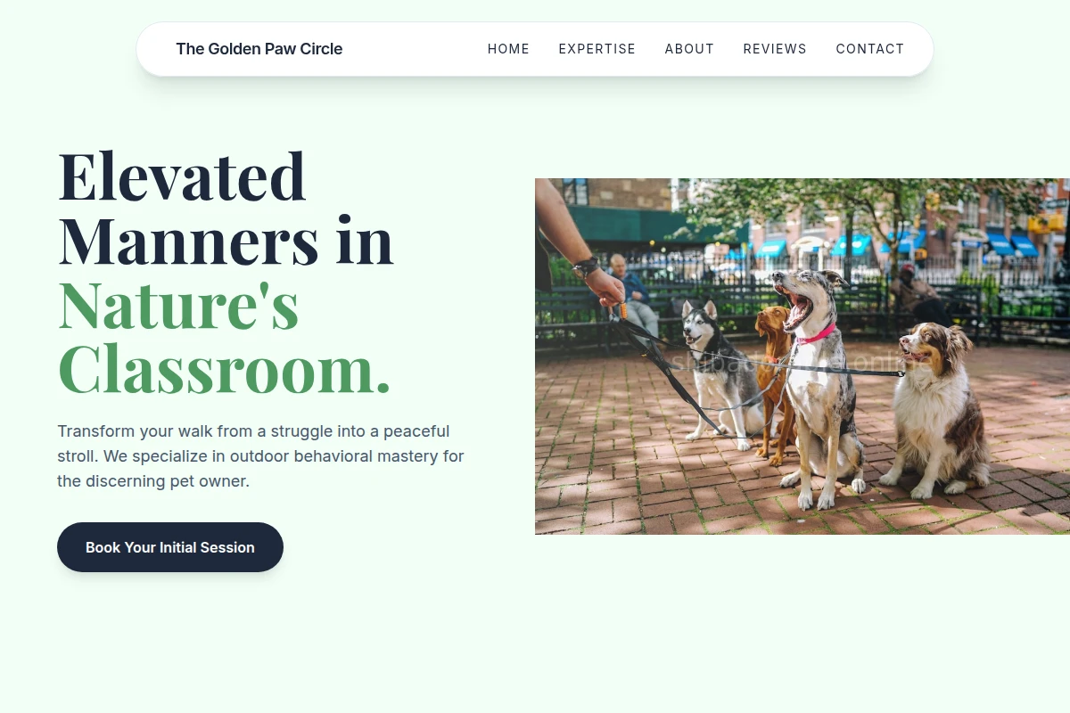Garden Dog Training