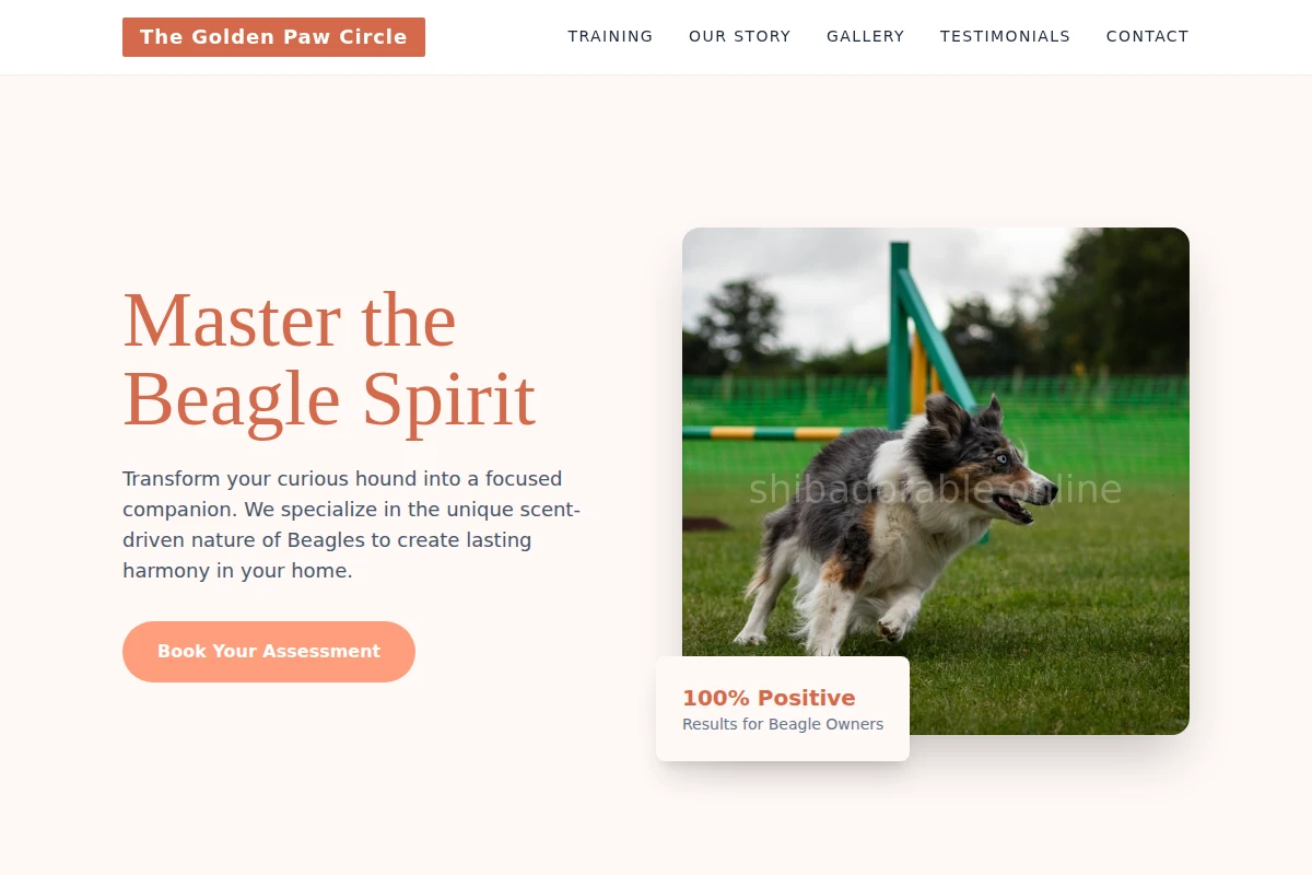 Beagle Dog Training