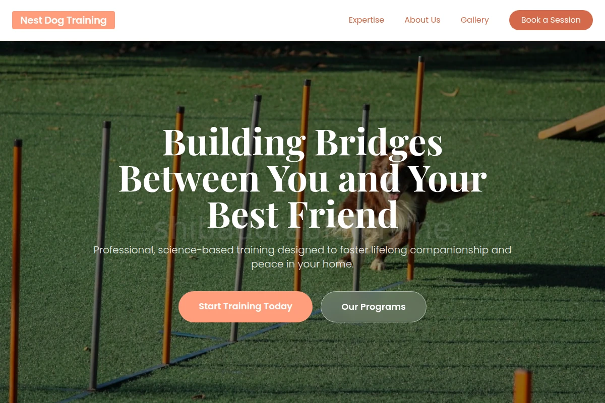 Nest Dog Training