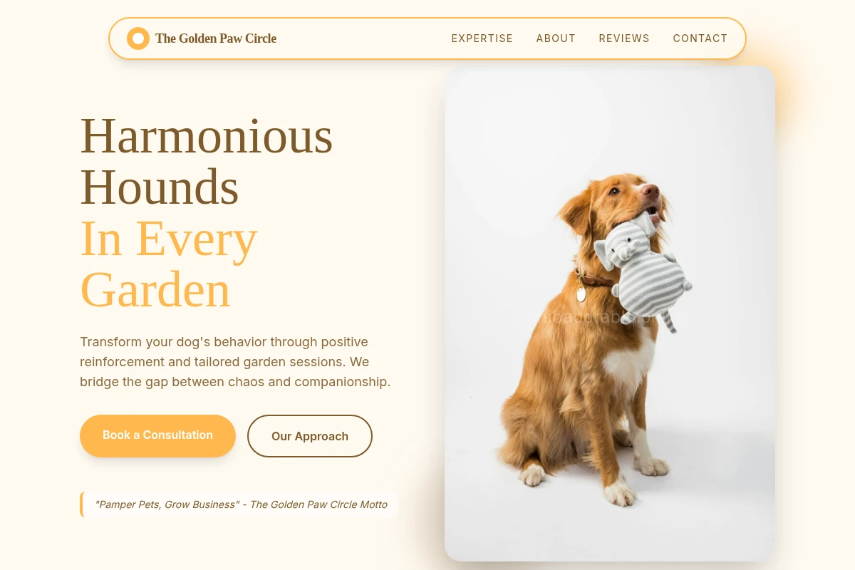 Garden Dog Training