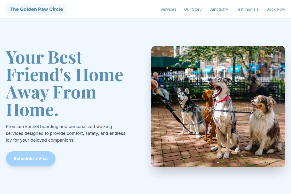 Kennel Dog Walker