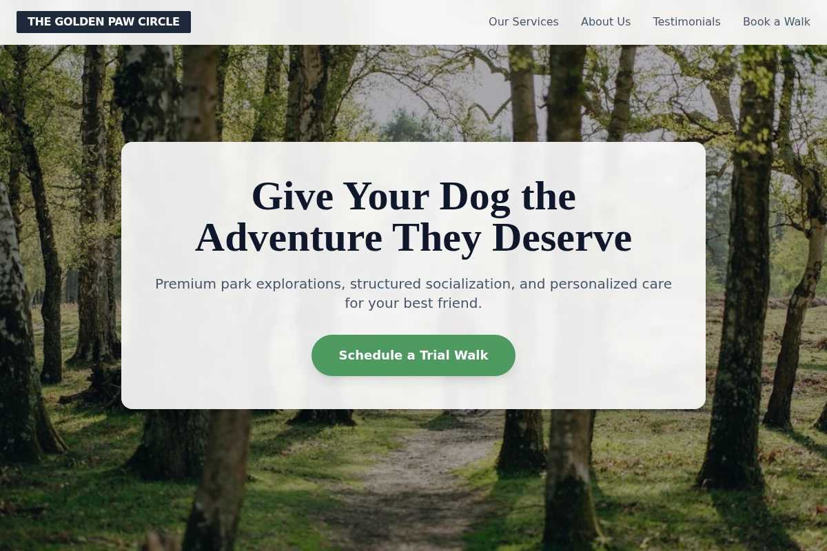 Park Dog Walker