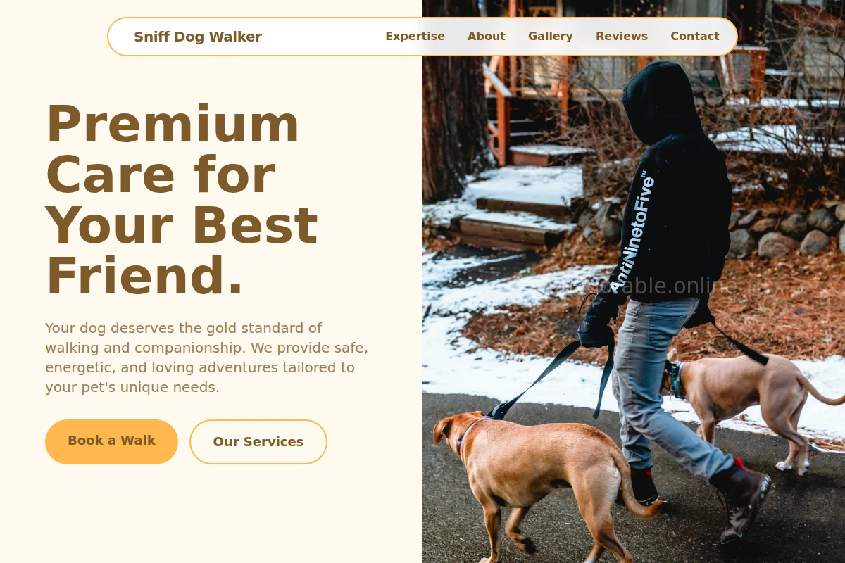 Sniff Dog Walker
