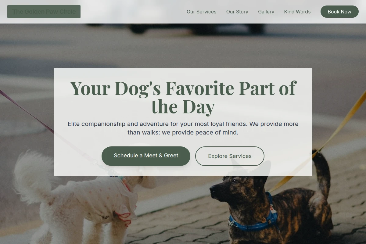 Path Dog Walker