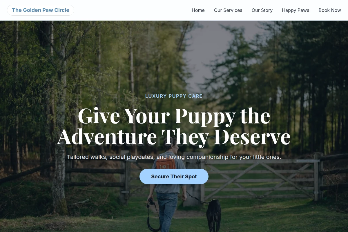 Puppy Dog Walker
