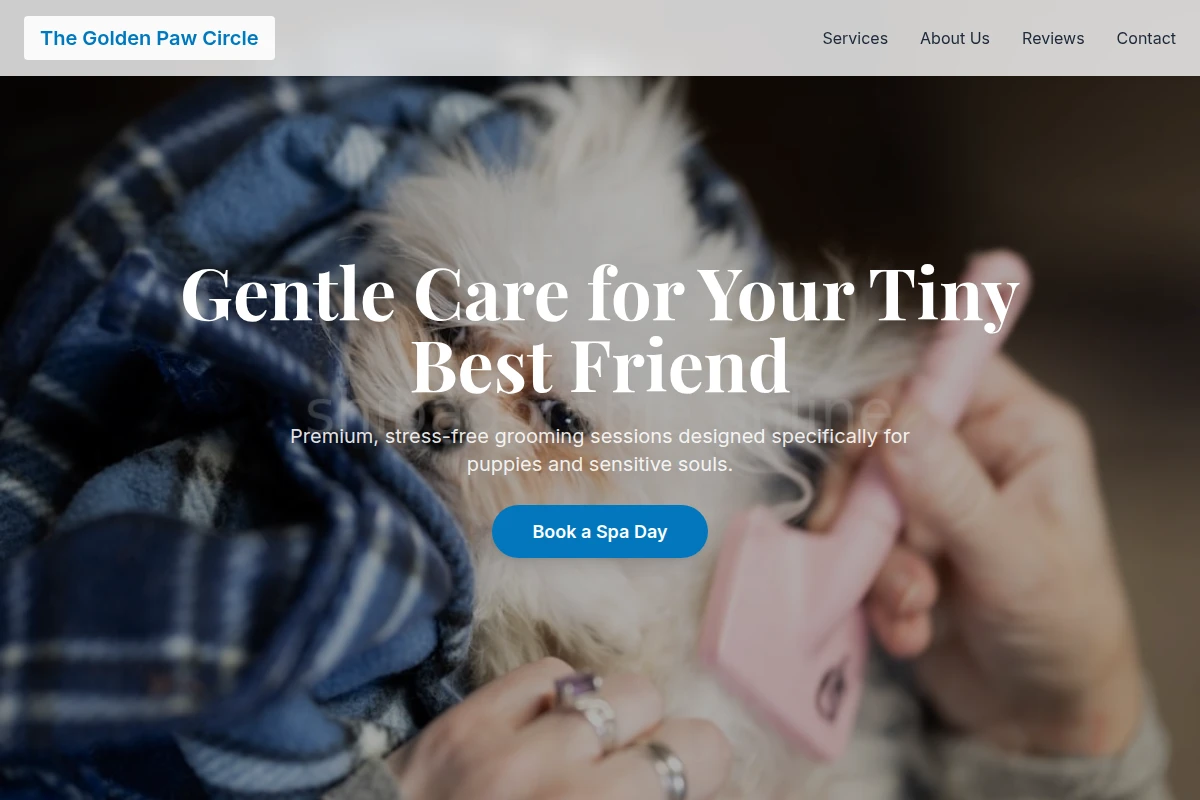 Puppy Pet Grooming