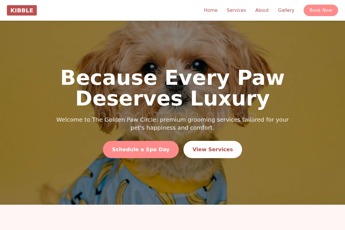 Kibble Pet Grooming