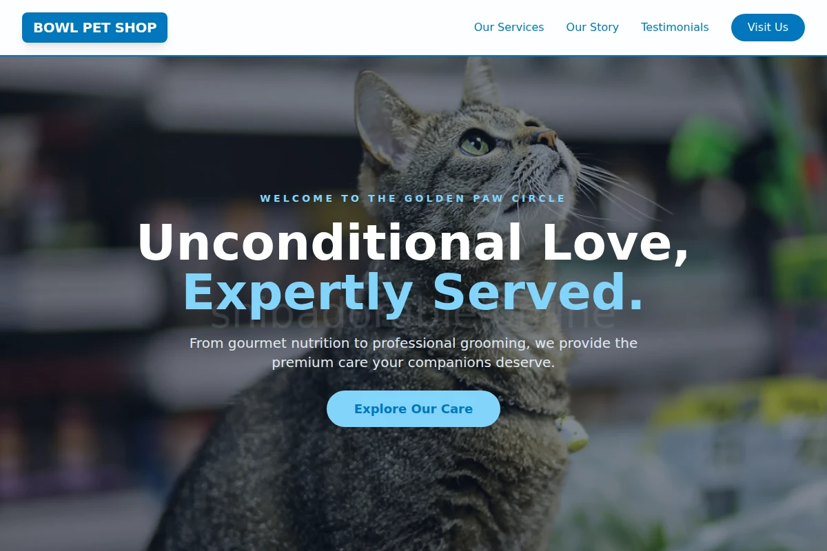 Bowl Pet Shop