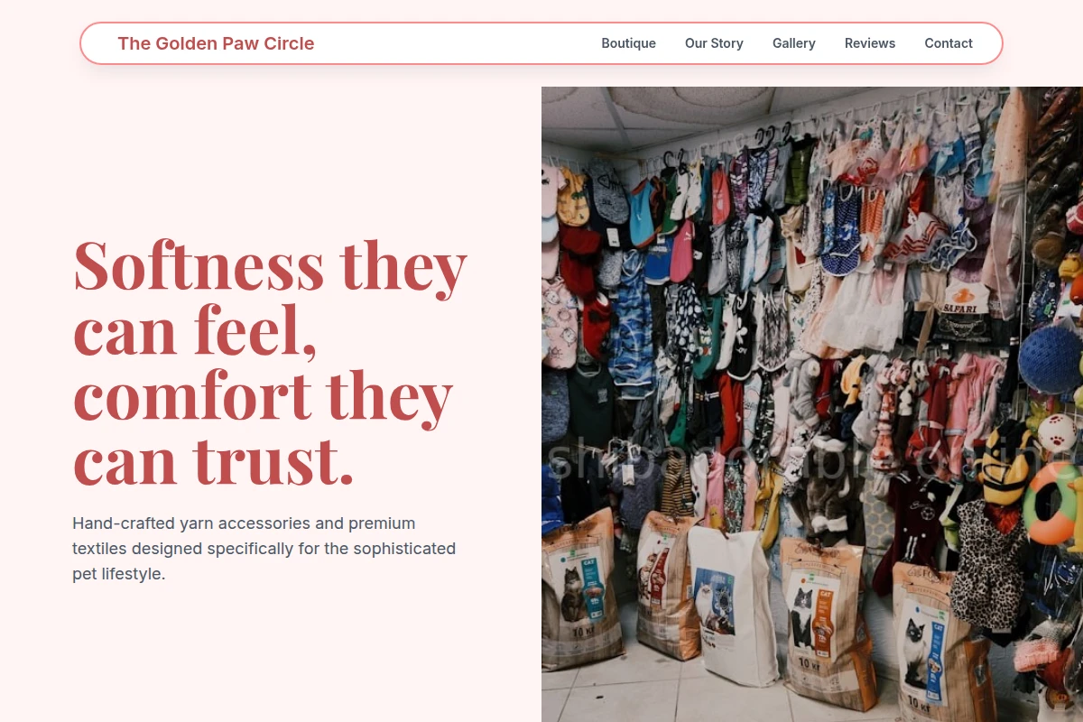 Yarn Pet Shop