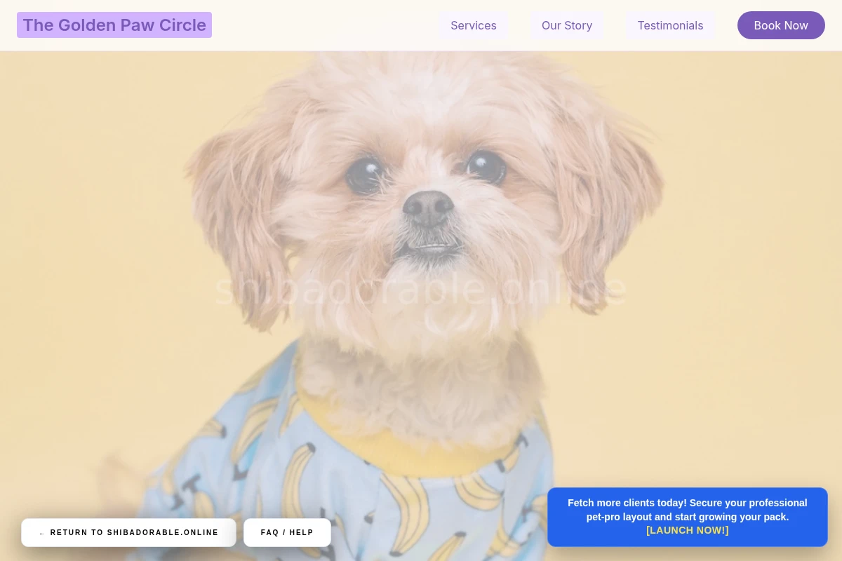 Pawsome Pet Shop