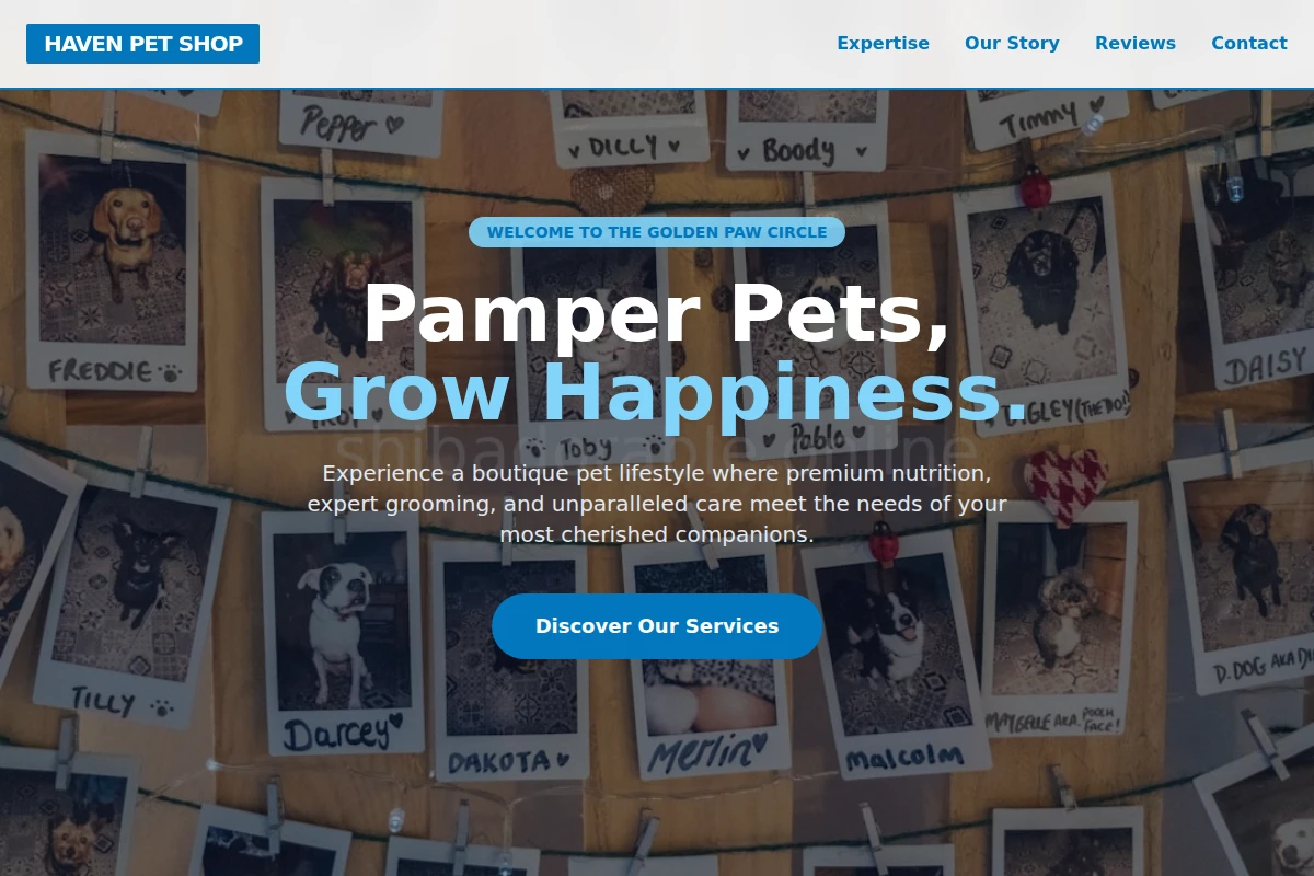 Haven Pet Shop